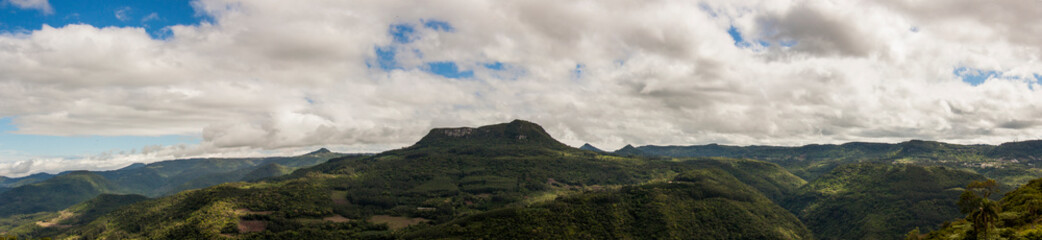 Fototapeta na wymiar Gramado city mountains in Rio Grande do Sul