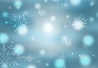 Abstract winter illustration.