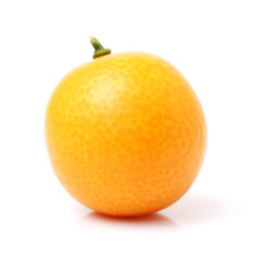 kumquat on white background