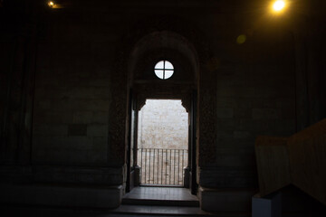 Fototapeta premium light through the window