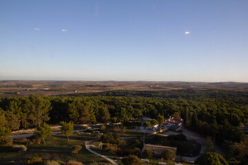 panorama of the city of the city