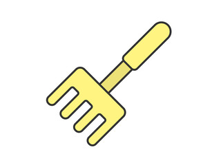 こども用くまでのイラスト
