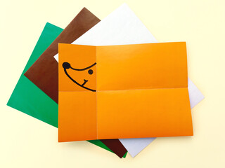 Step 2. Step-by-step photo instructions on how to make a hedgehog figurine out of paper with your...