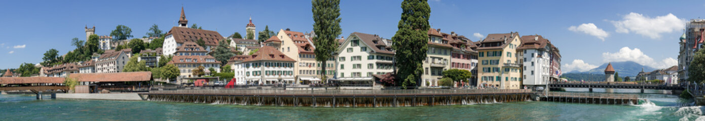 Fototapeta na wymiar Lucerne panorama