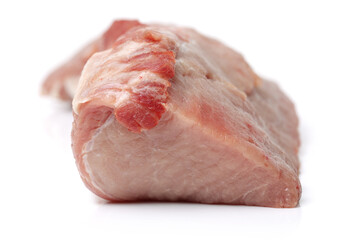 Pork Tenderloin on the white background