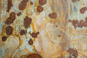 Brown rough rusty concrete background.