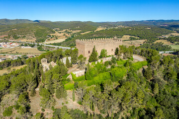 Fototapeta na wymiar Balsareny Castle in Catalonia, Spain