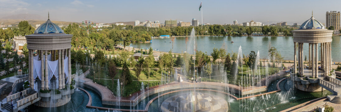 Dushanbe panorama