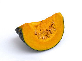 カットしたカボチャ