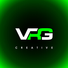 VRG Letter Initial Logo Design Template Vector Illustration
