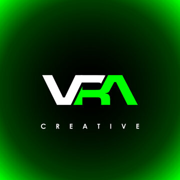 VRA Letter Initial Logo Design Template Vector Illustration