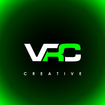 VRC Letter Initial Logo Design Template Vector Illustration