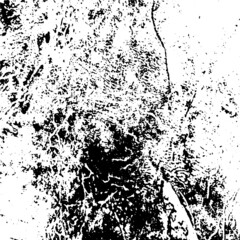 Scratch grunge overlay background. Texture of stains, ink spots, lines. Dust overlay distress background. Dirty splattered design element. Vector illustration. Ideal to create grungy effect