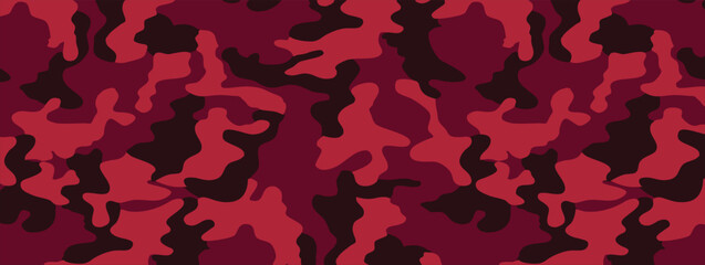Camo Scarlet Design Illustration Vectors