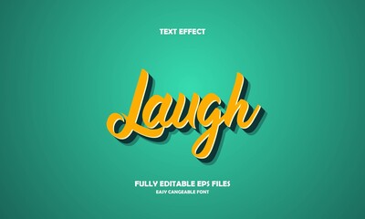 laugh style text effect