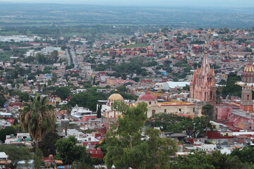Fototapeta na wymiar San Miguel de Allende, Guanajuato Mexico, patrimonio cultural de la Humanidad