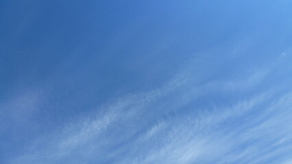 Texture of blue beautiful sky with clouds
