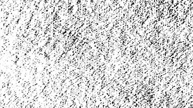 Abstract white background with blurred blinking black small random black stains. Animation. Monochrome glitch effect all over the screen, seamless loop.