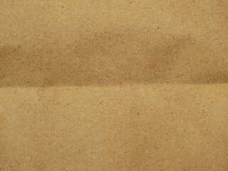 Close up of wrinkle brown bag texture