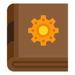Engineer flat icon