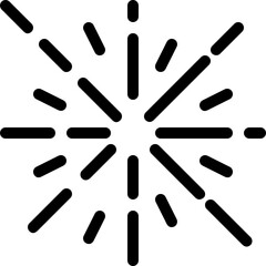 celebration outline icon