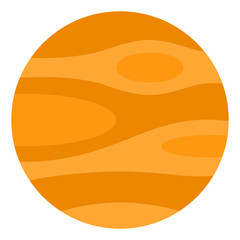 Planet flat icon