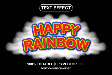 Fototapeta premium cow milk 3d editable text effect