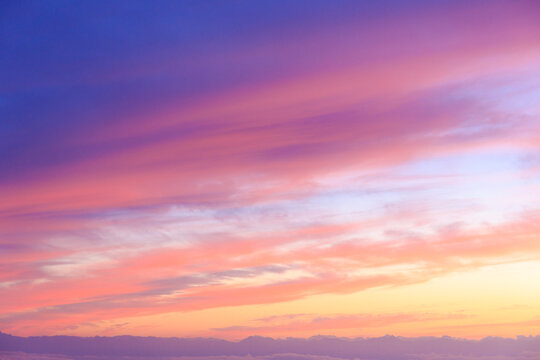 sunset in the clouds © mutai