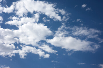 Clouds with blue sky. Abstract background