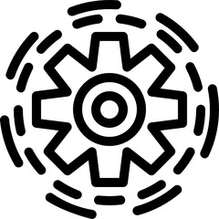 system outline icon