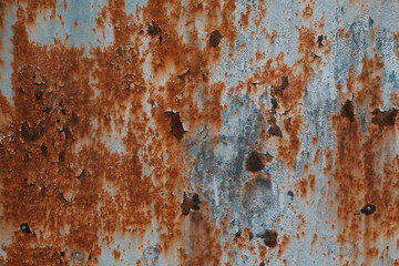 Grunge metal background texture with scratches and cracks. Copy Space . Close Up