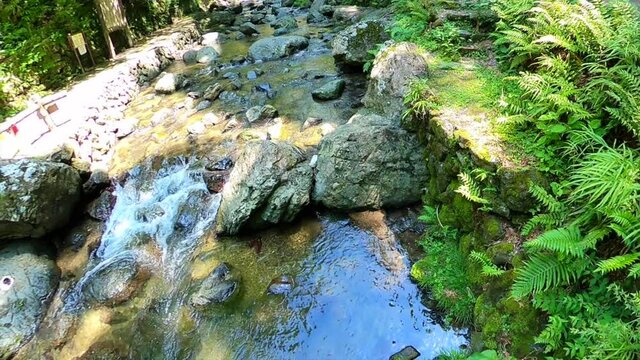 大阪　箕面川の大滝