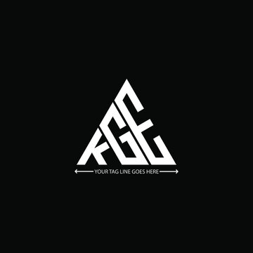 KGE letter logo creative design. KGE unique design
