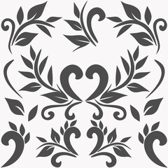 beautiful vintage vector for background