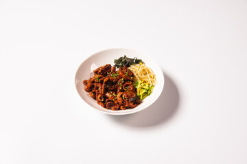 매콤, 달콤, 쭈꾸미가 들어간 볶음 요리