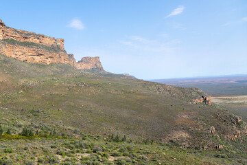 Landscape on the Gifberg, Matsikamma, close to VanRhynsdorp in the Western Cape of South Africa