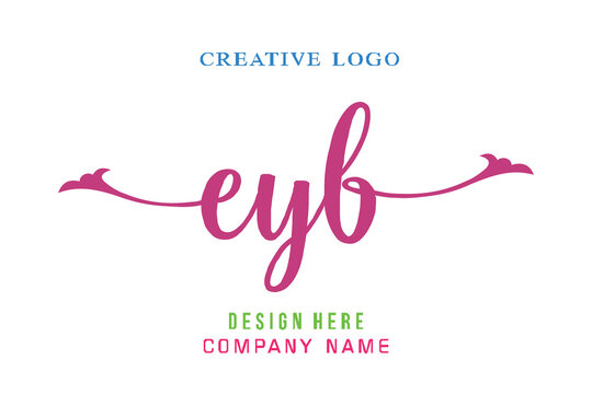 EYB lettering logo is simple, easy to understand and authoritative