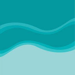 Abstract bright blue colors with line curves background