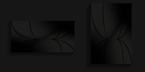 Dark background with elegant black sharp lines for banners, card backgrounds, social media backgrounds, posters
