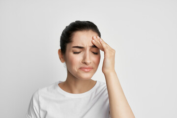 Fototapeta premium happened t-shirts health problems migraines emotions discontent