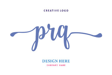 PRQ lettering logo is simple, easy to understand and authoritative