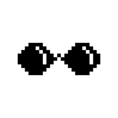 Boss glasses meme vector illustration. Thug life design.