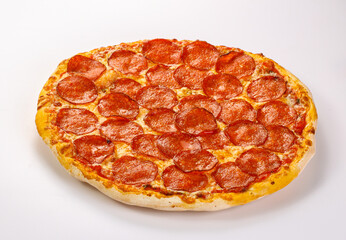 Italian traditional Pizza with pepperoni