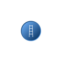 Ladder Icon. Vector Illustration  for mobile concept and web design.