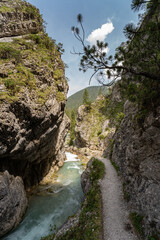 Die Gleirschklamm bei Scharnitz