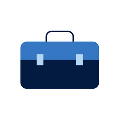 repair toolbox icon in color icon, isolated on white background