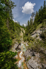 Die Gleirschklamm bei Scharnitz