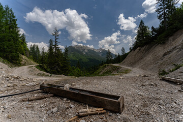 Die Gleirschklamm bei Scharnitz