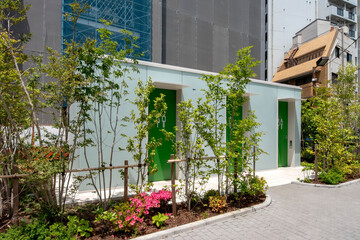 東京都渋谷区の西原一丁目公園トイレ