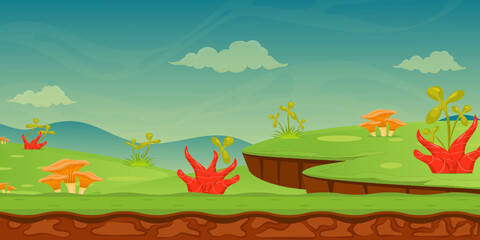 Obraz premium Game Background